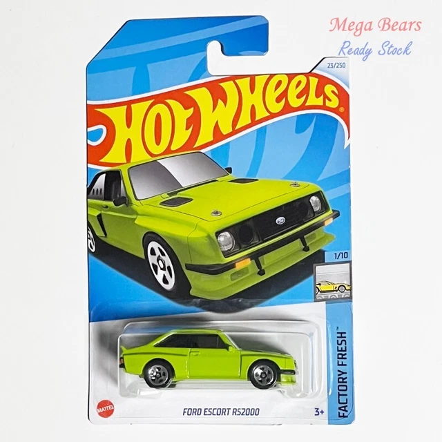 HOT WHEELS FORD Escort RS2000 23/250 2024 Fresco di fabbrica EUR 4,90