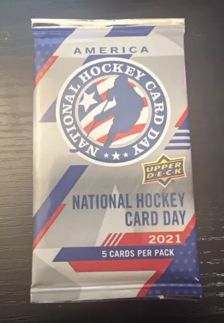 2021 Upper Deck National Hockey Card Day-Factory Sealed Packs