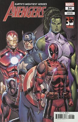 Avengers #54 Liefeld Deadpool 30Th Variant Vf/Nm Marvel Hohc 2022
