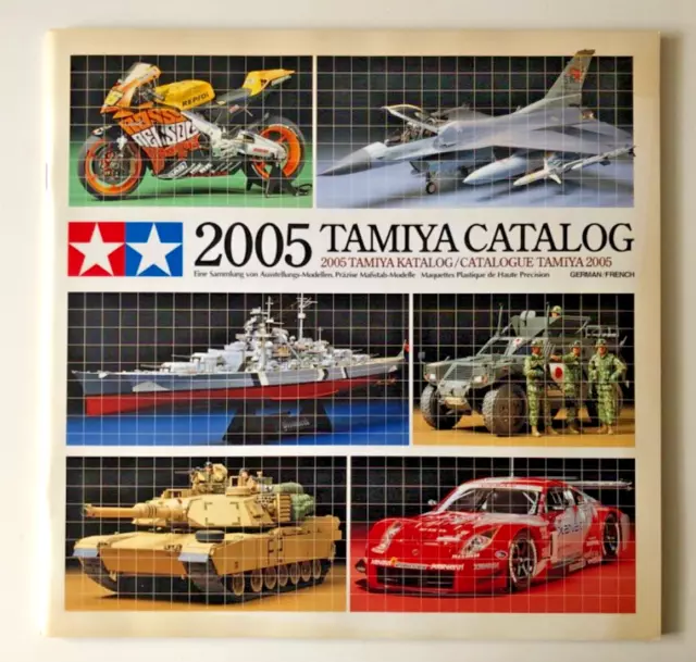 TAMIYA Katalog 2005 , Modellbau ,Militärfahrzeuge ,Schiffe , Autos und mehr, TOP