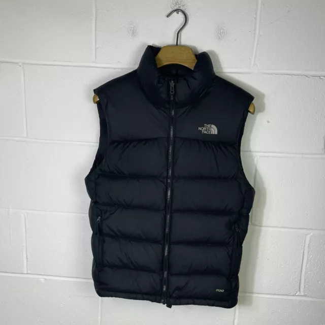 The North Face Gilet Uomo Piccola Giacca Tampone Nera 700 Oca Piombo Anatra Nuptse