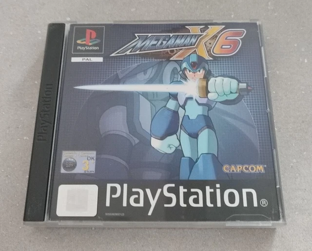 Rockman X6 Capcom Playstation 1 Ps1 Mega Man Japonês Original | Shopee