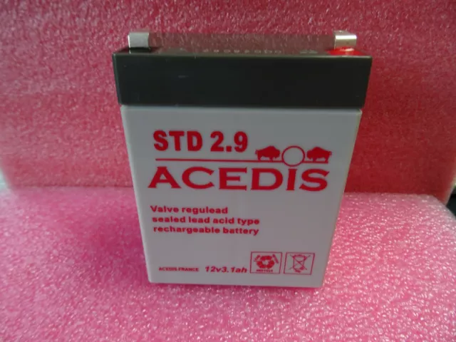 Batterie ACEDIS ST120 AGM 12V 14Ah étanche