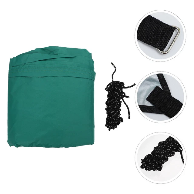 Hammock Tarp Hanging Sun Shade Cloth Triangular Shade Sail Tarpaulin