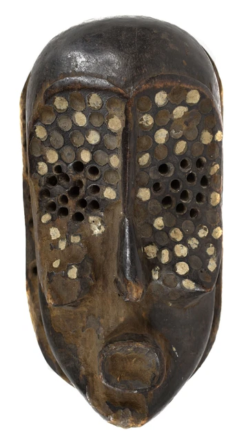Teke Carved Wood Mask Congo