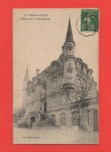 VALS LES BAINS - Château de la Châtaigneraie  (J5298)