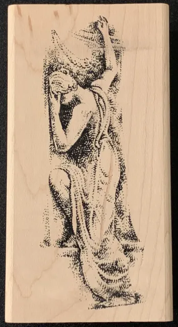 Stampers Anonymous Ancient Greek Roman Woman Rubber Stamp