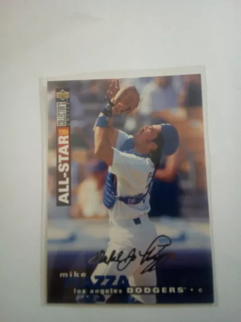 1995 Upper Deck All Star Silver Signature Mike Piazza Sharp!