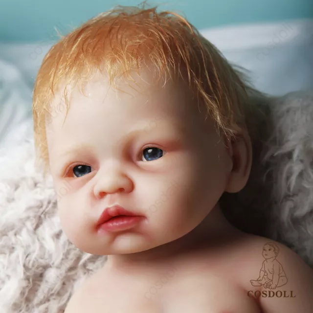 COSDOLL 19'' BOY Reborn Baby Dolls Handmade Lifelike Newborn Doll XMAS Gifts