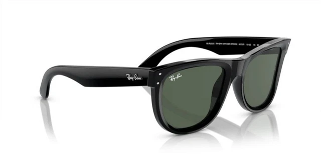 Gafas de sol Ray-Ban RB0502S WAYFARER REVERSE 6677VR BLACK/DARK GREEN Cal.50
