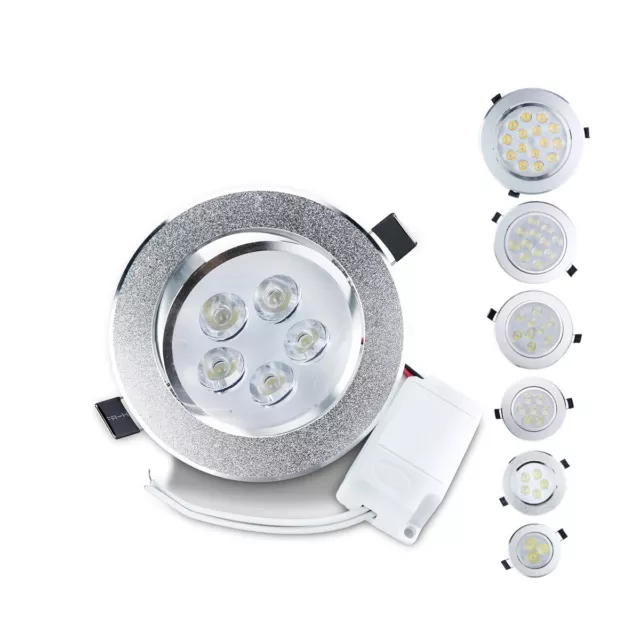 Dimmable LED Recessed Celling Down Light 3W 5W 7W 9W 12W 15W 18W Spot Lighting