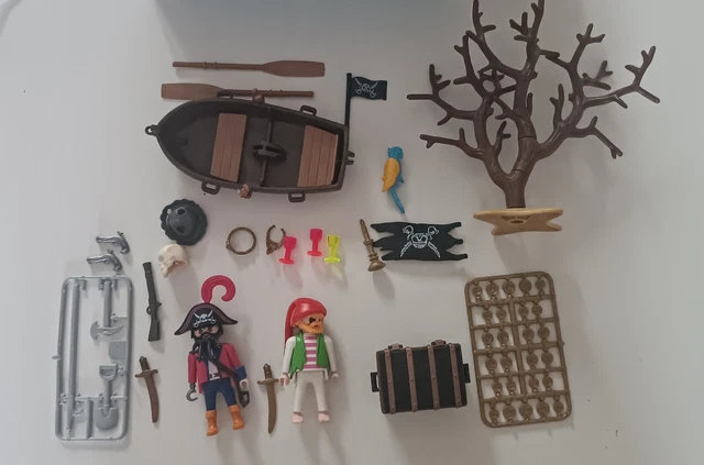 PLAYMOBIL 3858 PIRATE Coffre Au Tresor Annee 1996 EUR 18,90 - PicClick FR