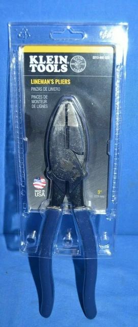 Klein Tools 9" Lineman's Pliers (Model D213-9NE-SEN) - Brand New Sealed