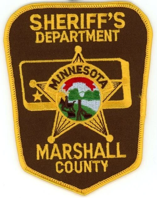 MINNESOTA MN MARSHALL County Sheriffs Department Nice Shoulder Patch