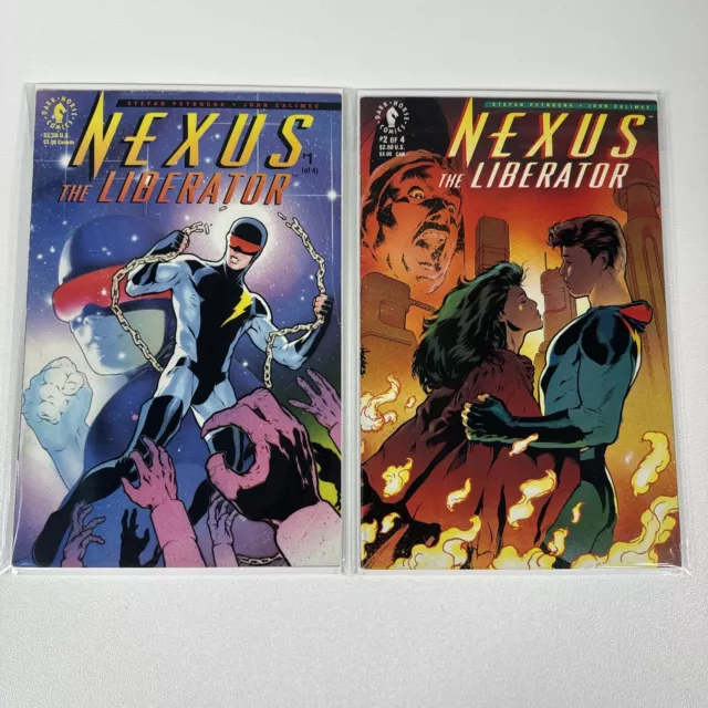 Dark Horse Comics Nexus The Liberator- Complete Set of 4 Comics 2