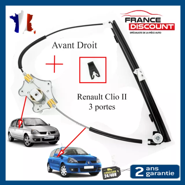 Leve Vitre Avant Gauche Chauffeur Conducteur pour RENAULT Clio III 5 Portes  Dci