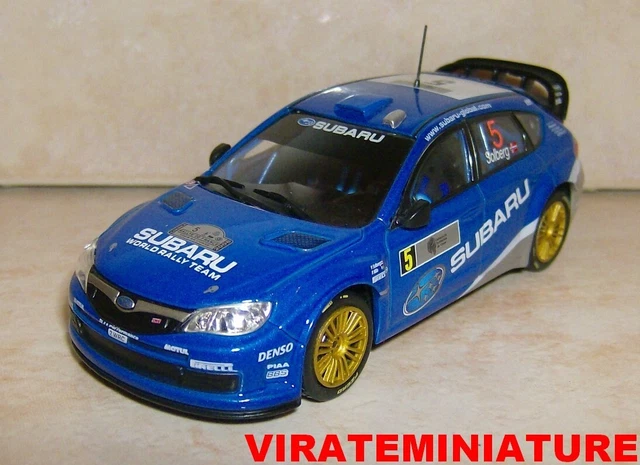 Subaru Impreza WRC Tour De Corse 2008 Petter Solberg 1/43 - Altaya, Neuve