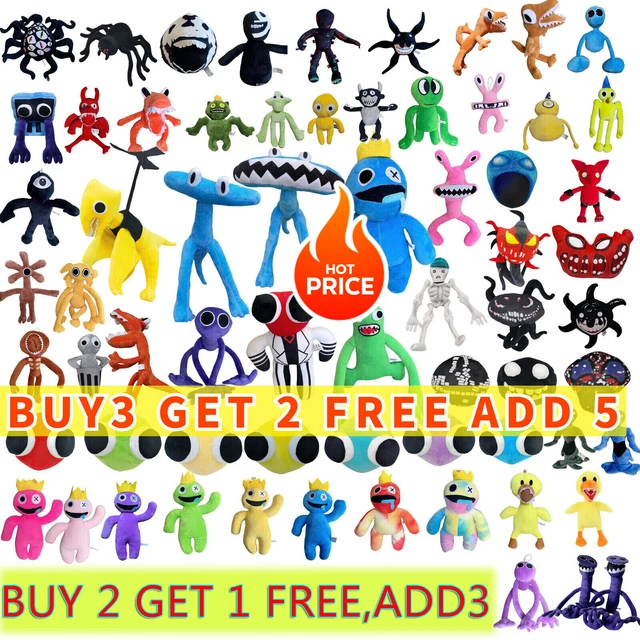 MOC Roblox Rainbow Friends - Porte E Mostri - Set Di Mattoncini Da Costruzione BuildMoc (Polybag)