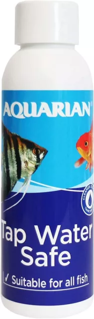 Aquarian Tap Water Safe, Aquarium Water Conditioner, 118 ml