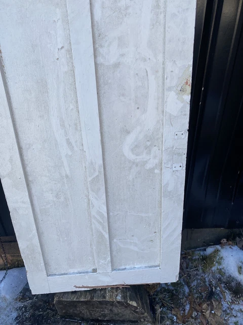 Vintage Cabinet Cupboard Doors No Hardware, Built In, 22 1/2 X 41 3/4 Very Nice!