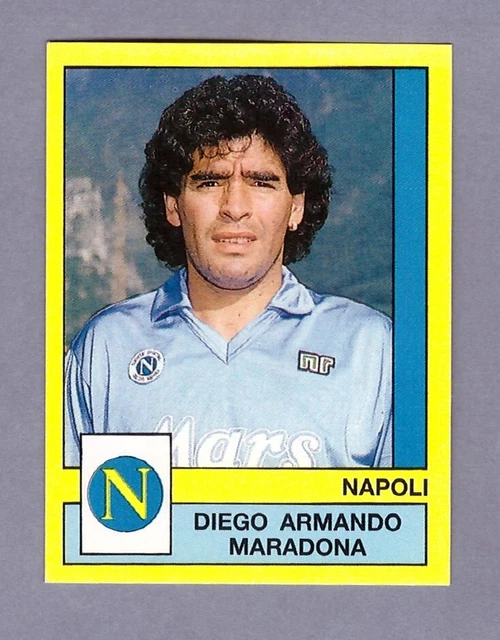 FIGURINA MARADONA N.203 CALCIATORI PANINI 1984/85 ORIGINAL RECOVERED EXCELLENT