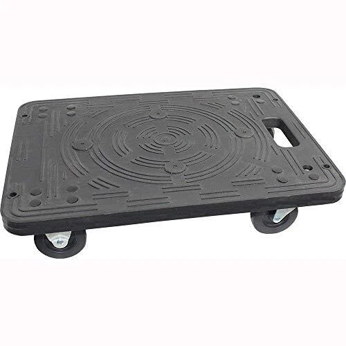 80854 Polypropylene Dolly-200-lb Capacity , Black