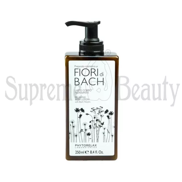 Phytorelax Fiori Di Bach Latte Corpo Rilassante Idratante Naturale Al 98% 250 Ml