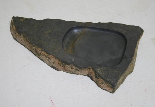 Ink Stone Suzuri Japanese Vintage Calligraphy Tool S344