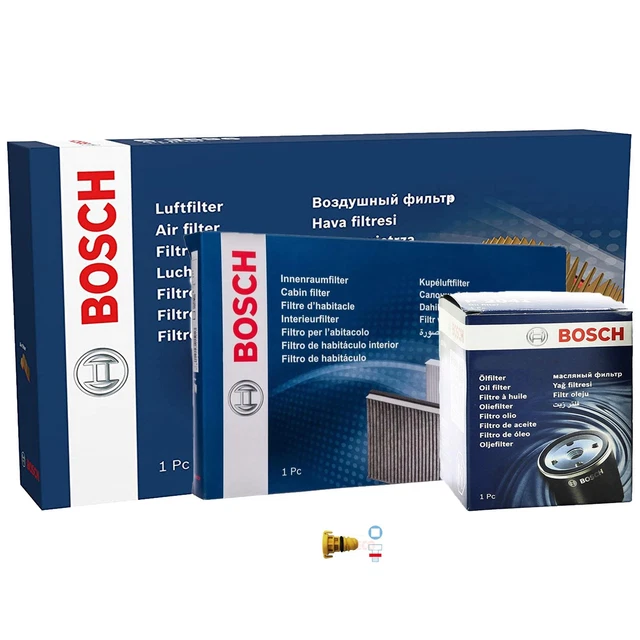 BOSCH Pacchetto Ispezione Set-filtri per Ford Tourneo Connect/Grande Transito