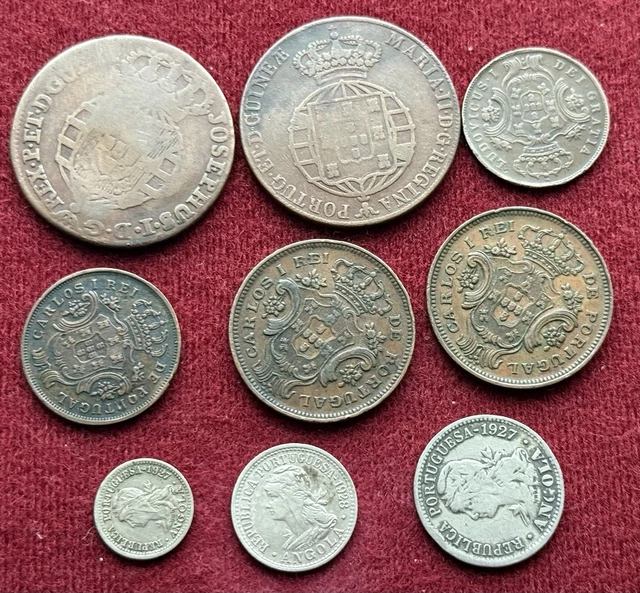 NACHLASS ALTER MÜNZEN Aus Angola Und Den Azoren EUR 1 00 PicClick DE