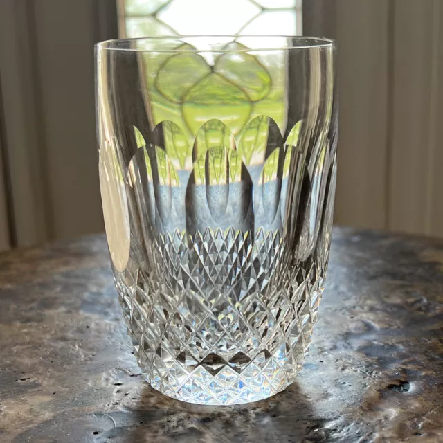 Waterford Crystal COLLEEN Flat Tumbler 10 oz 4 1/4" Tall Ireland Made Mint