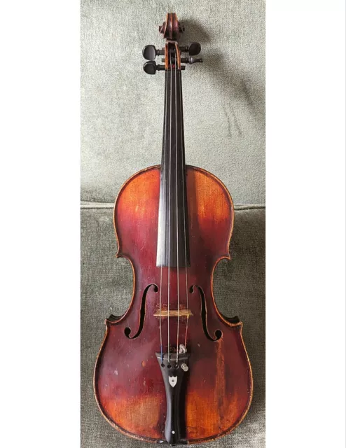 Old Mittenwald Violin, Neuner & Hornsteiner Circa 1880, full size, HILL BRIDGE