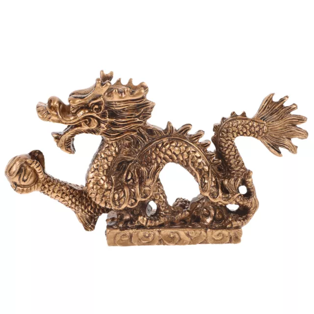Chinese Style Dragon Figurine Tabletop Dragon Statue Decoration Chinese Dragon