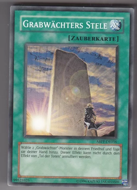 YU-GI-OH Grabwächters Stele Common ABPF-DE056