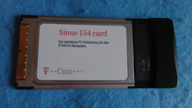 T-Sinus 154 PC-Card Typ II 54 Mbps WIRELESS-CARD 802.11b/g  #WL106