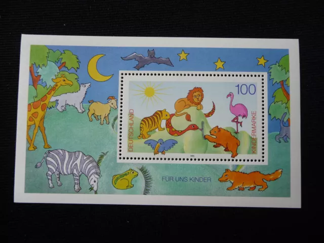 Briefmarken BRD Block 34 postfrisch, Für uns Kinder - top erh.