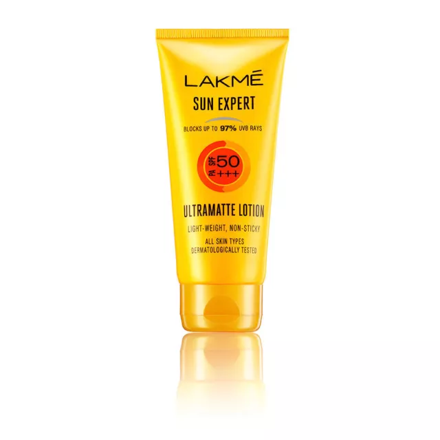 100 ml Lakme Sun Expert FPS 50 loción ultra mate