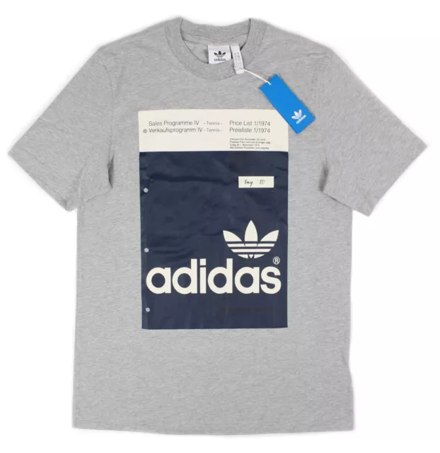 Men's adidas Originals Archive Pantone Trefoil Logo T-Shirt DH4776 Gray