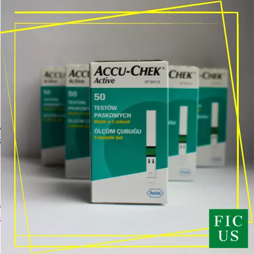 Accu-Chek Active 300 Test strips EXP: 2025-03-18