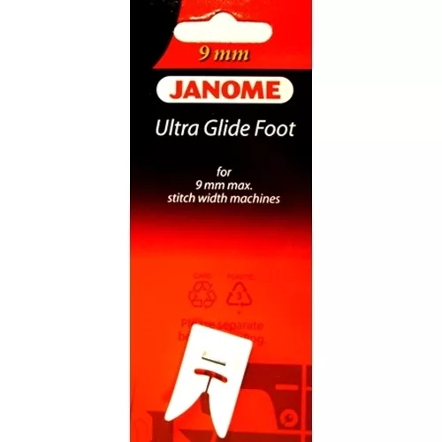 Janome Ultra Glide "U" Foot (9mm) - Skyline S5 MC8200 MC8900 MC12000 MC15000 BP