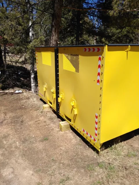 Telescopic Reach Forklift Debris Bin