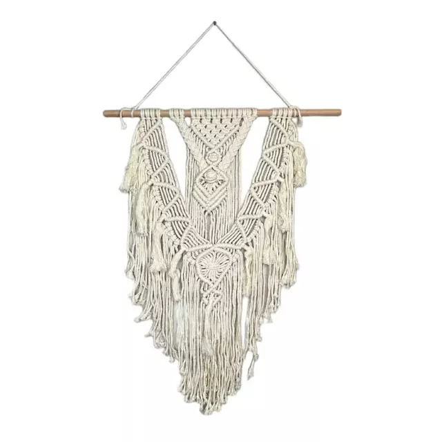 Boho Macrame Wall Hanging, Boho Wall Decor, Woven Tapestry with Tassels