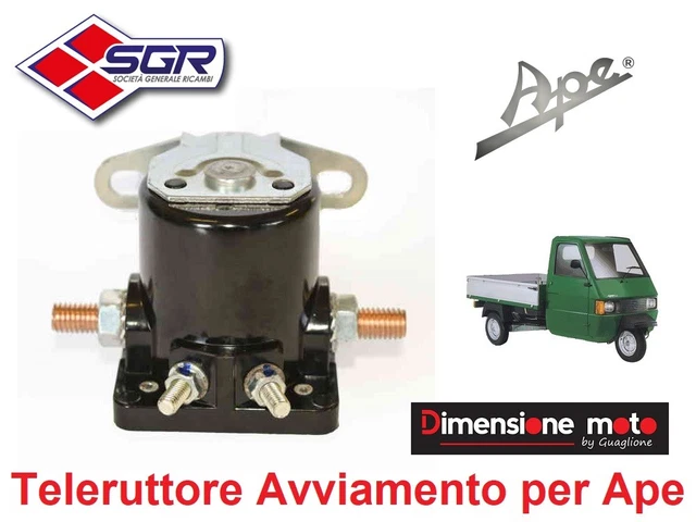 Rel&egrave; Di Avviamento Originale Piaggio - Per Ape, Beverly, MP3, Liberty, Fly, NRG E Altri Modelli