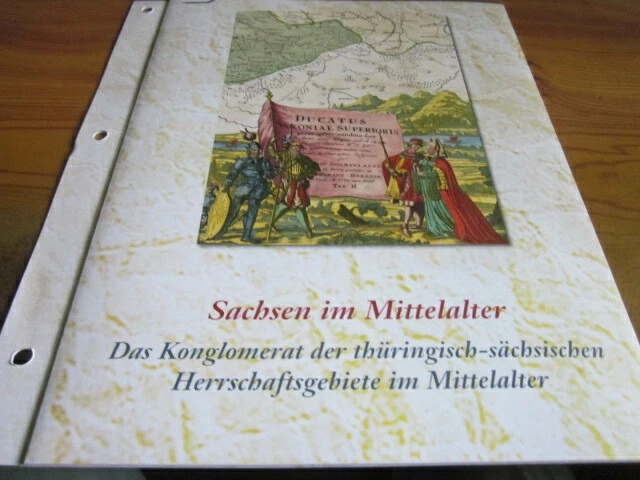 Dtsch.Geschichte in Historischen Karten 1300 Sachsen im Mittelater