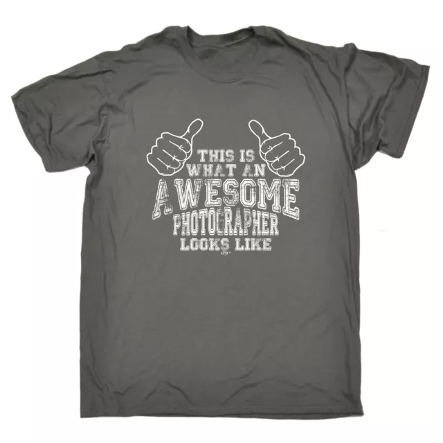 This Is What Awesome Photographer - Mens Funny Novelty T Shirt T-Shirt Tshirts