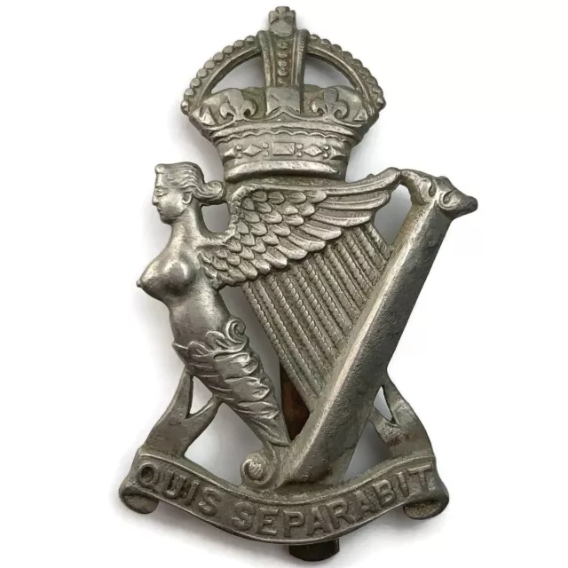 Original WW1 Royal Irish Rifles Regiment Cap Badge