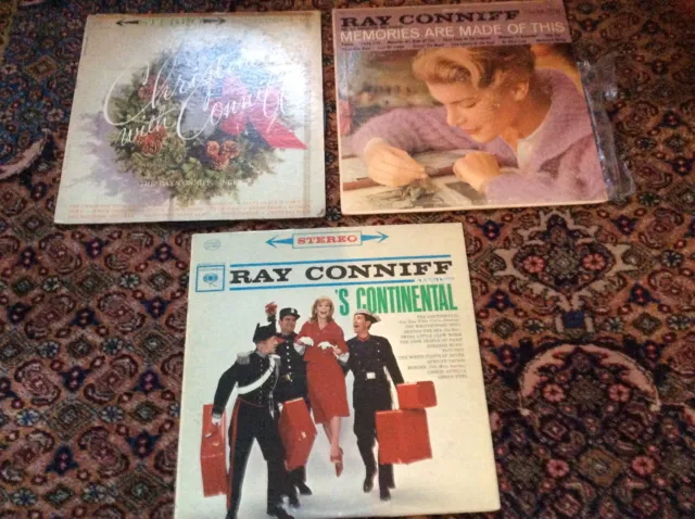 Ray Conniff [3 LP Vinyl] Christmas Memories Continental / Lounge Easy Listening
