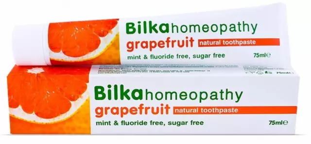 Dentifrice Homéopathie Pamplemousse Bilka Naturel  Sans fluor 75ml