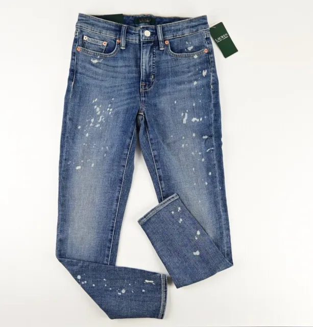 LAUREN By Ralph Lauren Skinny Ankle Denim Jeans Size -XS