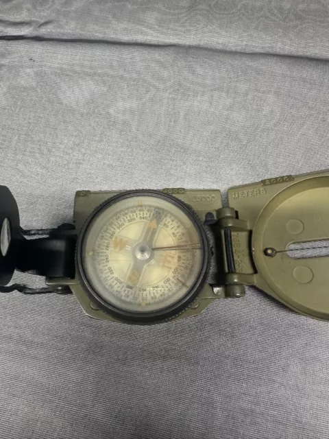 1951 Fee and Stemwedel U.S. Lensatic Compass with Canvas Case 3